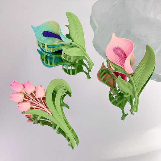 Five Tulips Lady Hair Claw