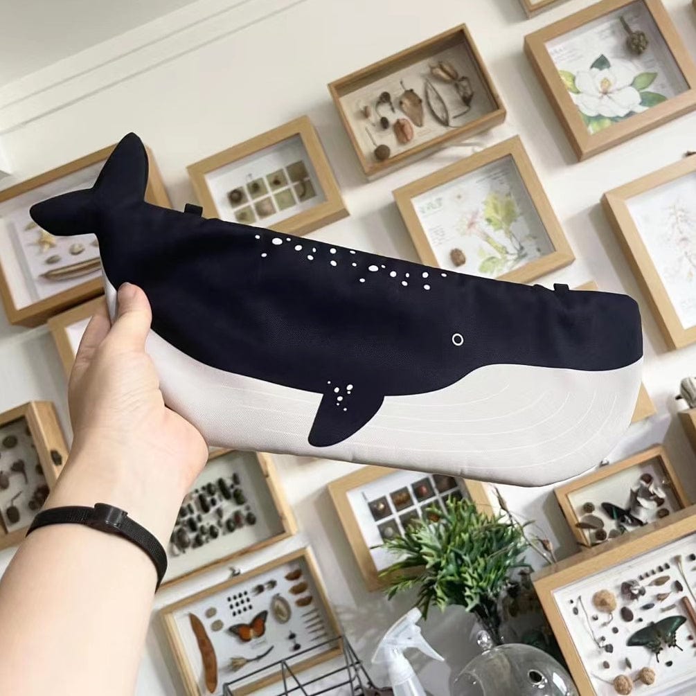 Round-Headed Whale Tote Bag | Lemonschunks & PIPIZU