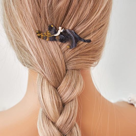 2Pcs Shimmer Star Cat Hair Clips Duckbill Clips丨Lemonschunks