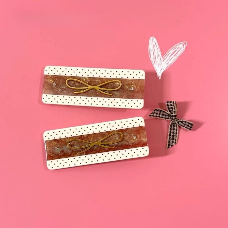 Hot Chocolate Marshmallow Hair Clip丨Lemonschunks