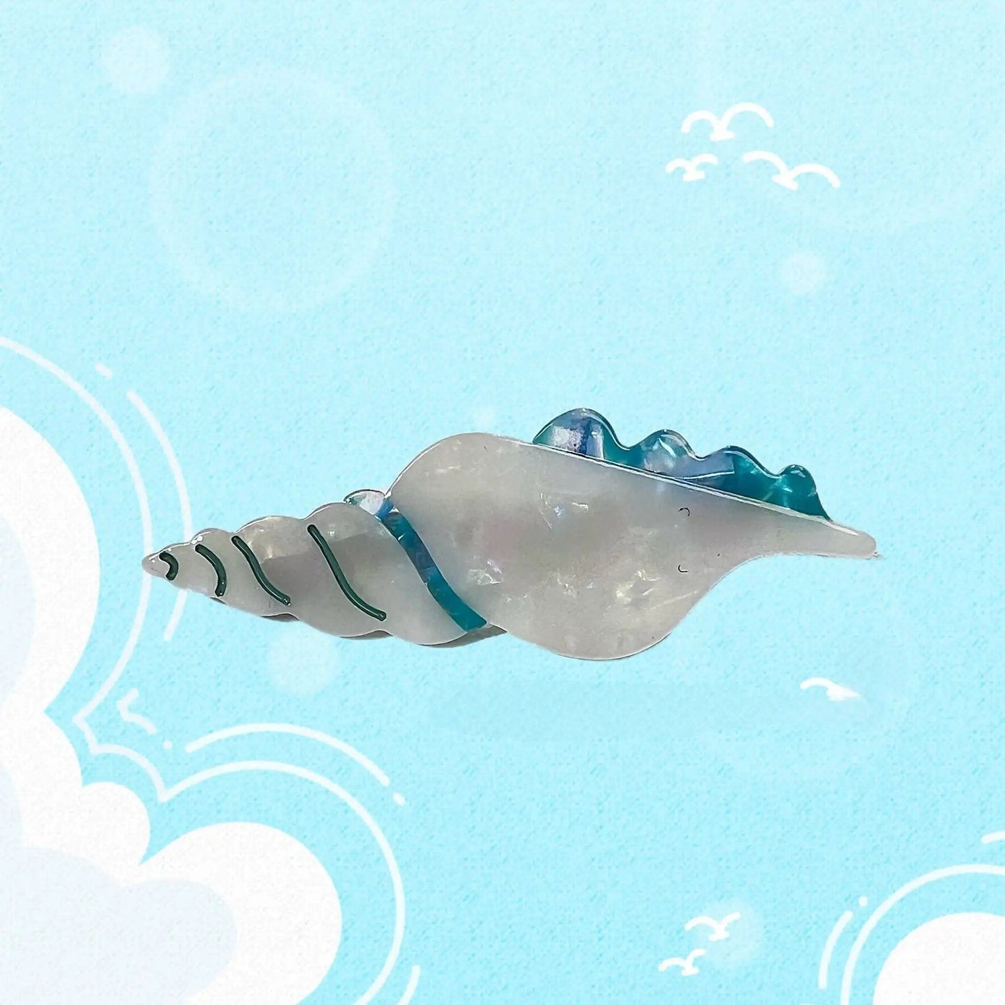 Small Conch Ocean Series Hair Clip
