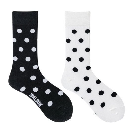 Black and white dots Socks