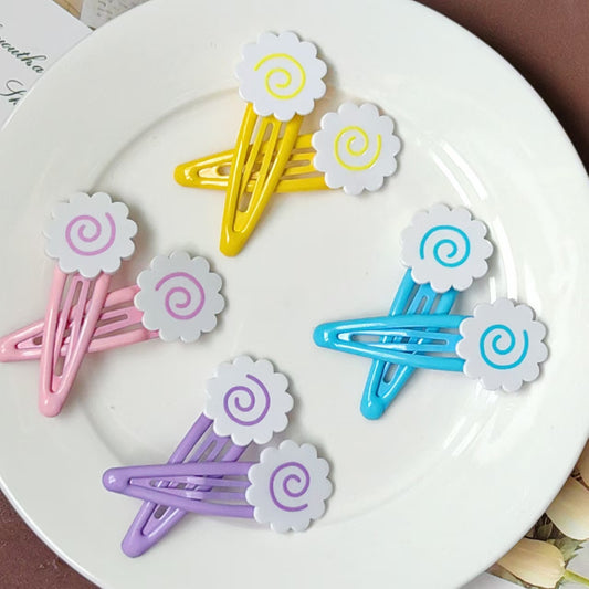 Narutomaki Side Hair Clips (2-Pack)丨Lemonschunks