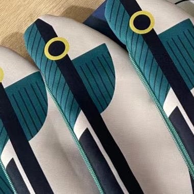 Flying Fox Fish Zip Pouch