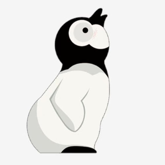 Emperor Penguin Chick CardBag | Lemonschunks