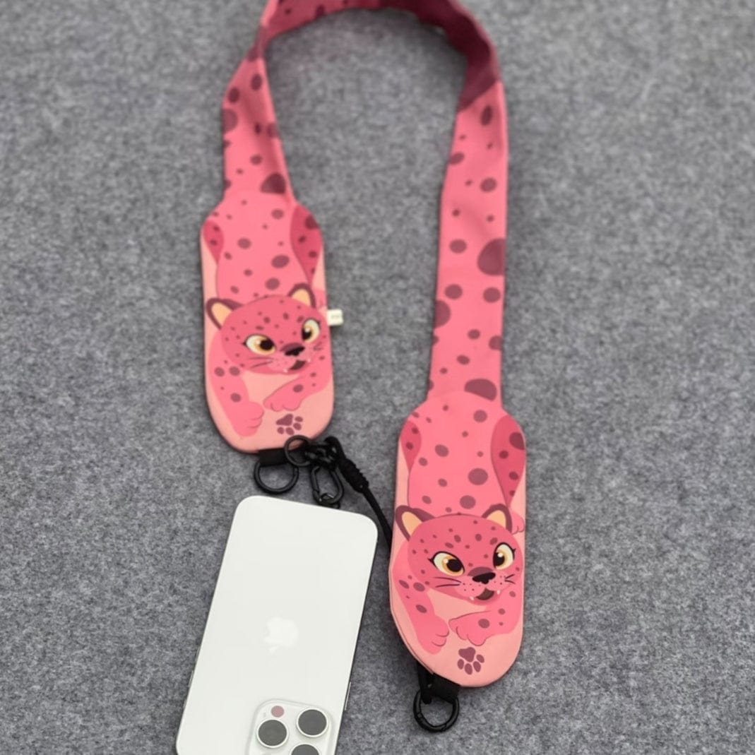 Pink Panther Crossbody Phone Strap | Lemonschunks