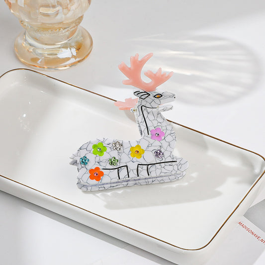 Pine Beige Deer Hair Claw丨Lemonschunks