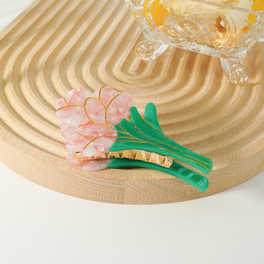 Plum Bossom Hair Claw Clips丨Lemonschunks