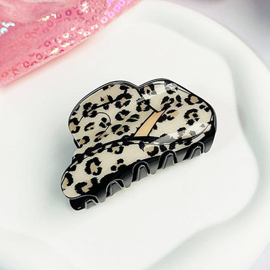 Leopard Print Hat Type Claw