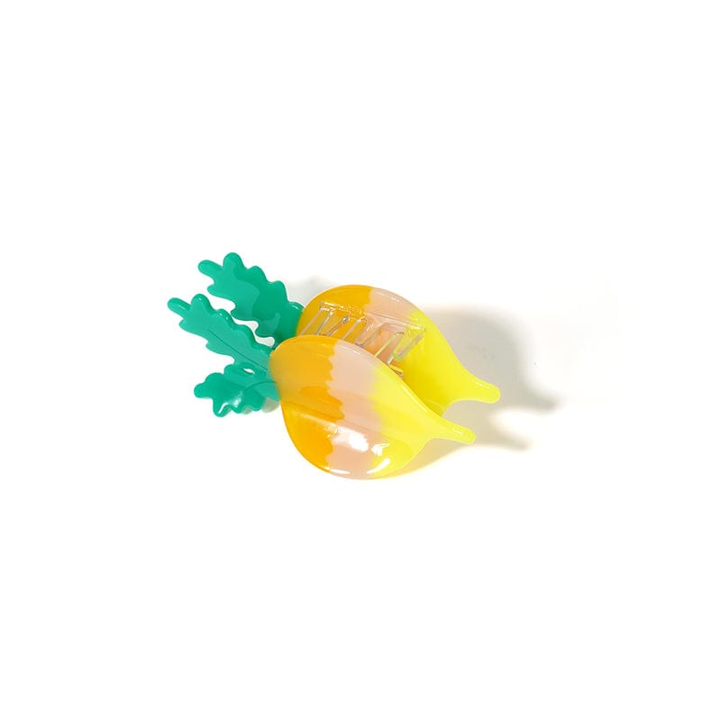 Yellow Radish Hair Claw