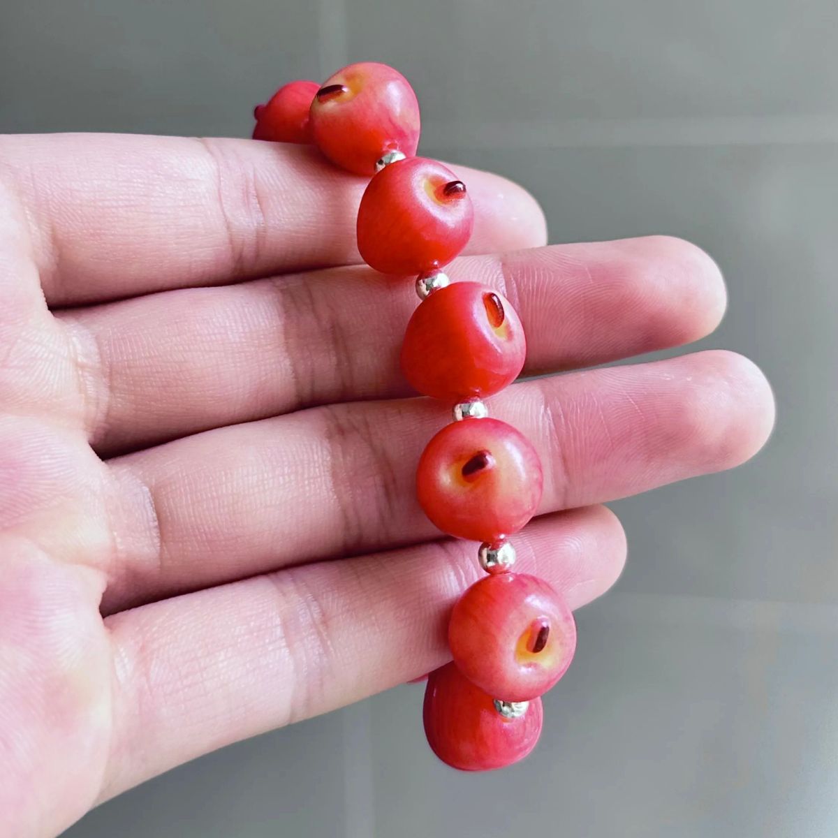 Ensemble de mini pinces à cheveux en forme d'étoile de mer, coquillage rose et perle | NueShiny