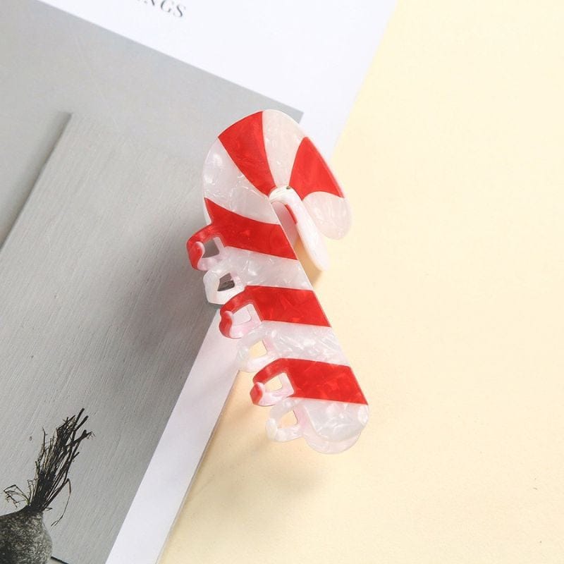 Acrylic Christmas Mug Hair Claw