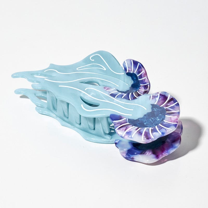 Large Mother And Child Jellyfish Blue Hair Claw | Lemonschunks
