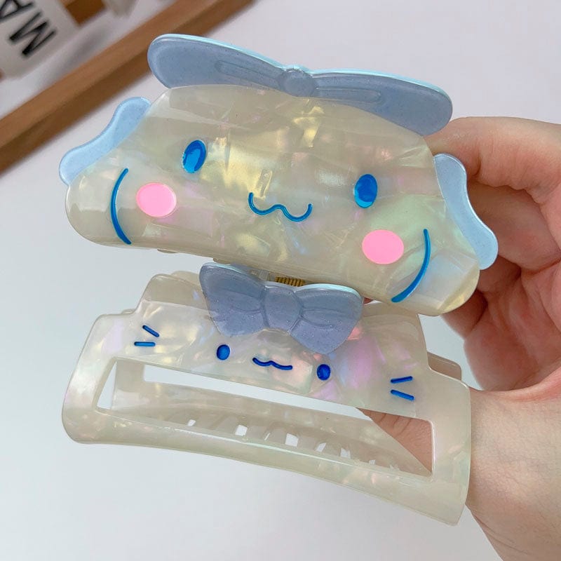 Cute Cat with a Bow Hair Claw