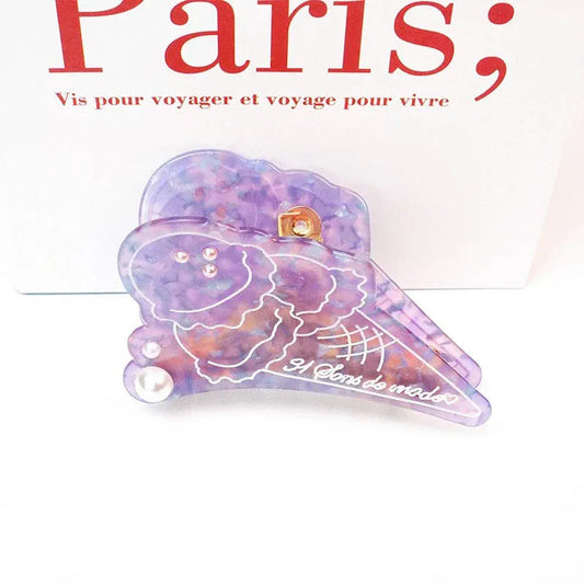 Griffe de glace d'été violette