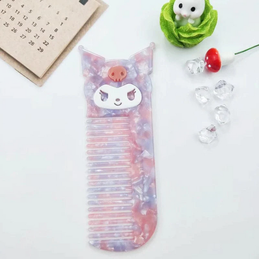 Peigne à cheveux Kuromi Cartoon 丨 NueShiny