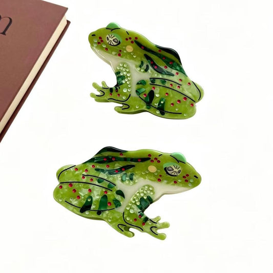 Green Tree Frog Hair Claw
