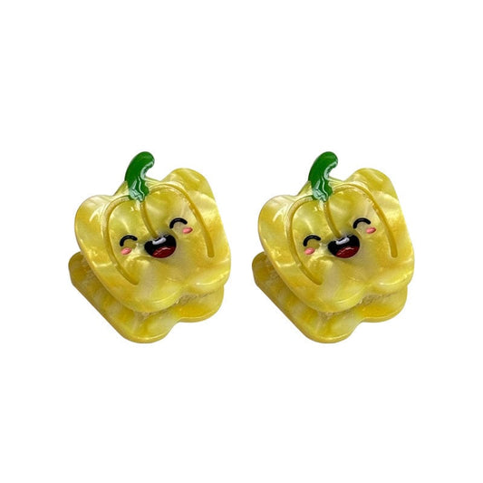 Mini Bell Pepper Hair Claw