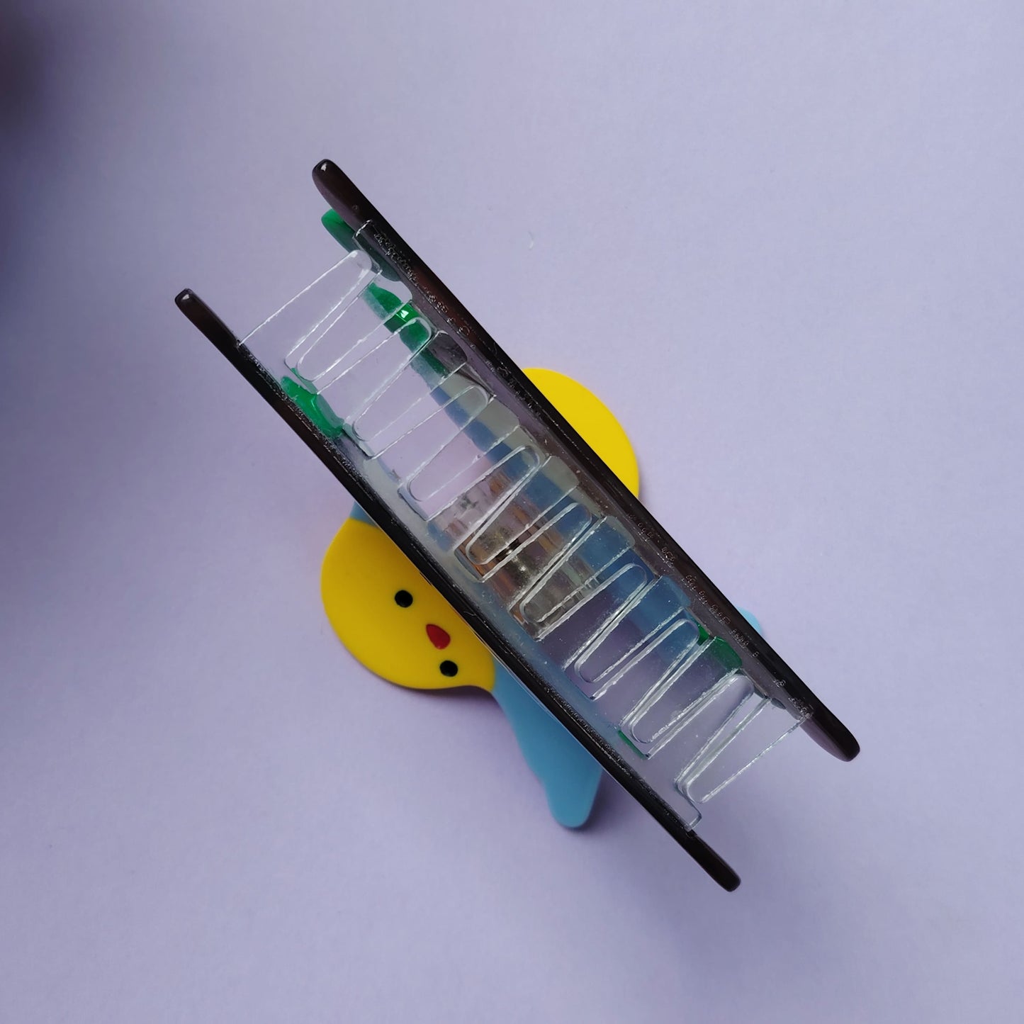 Medium blue bird Hair Claw