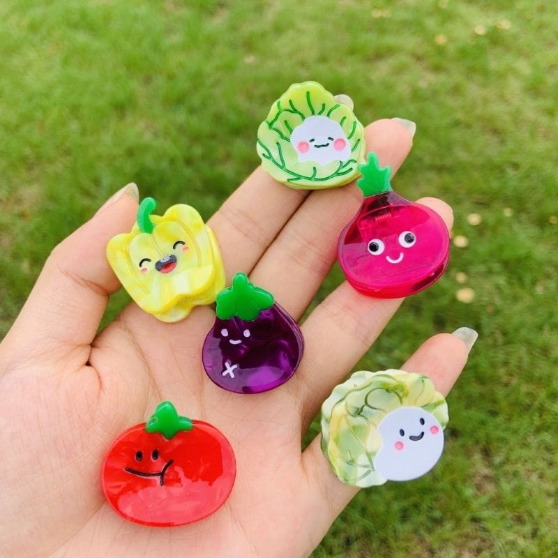 Mini Napa Cabbage Hair Claw