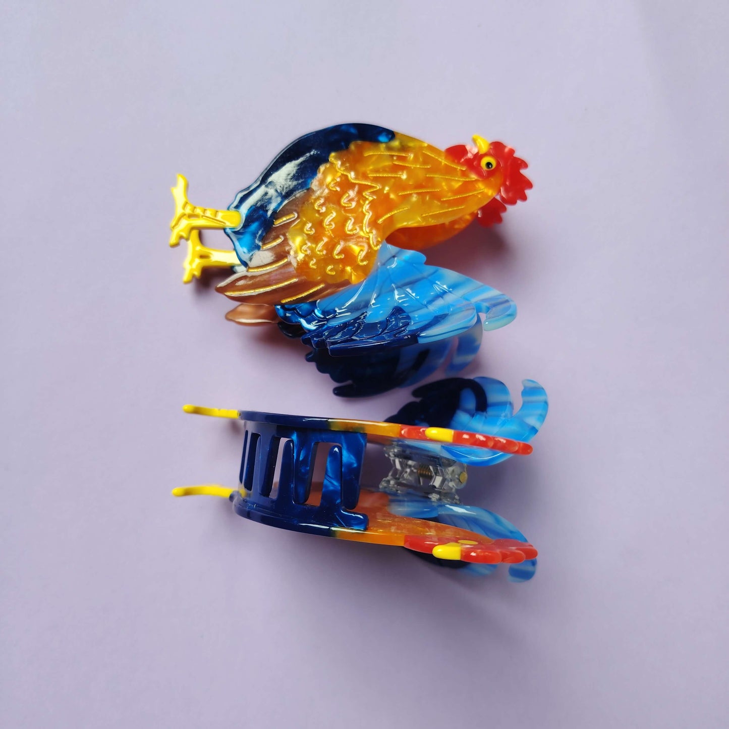 Large Rooster Hair Claw