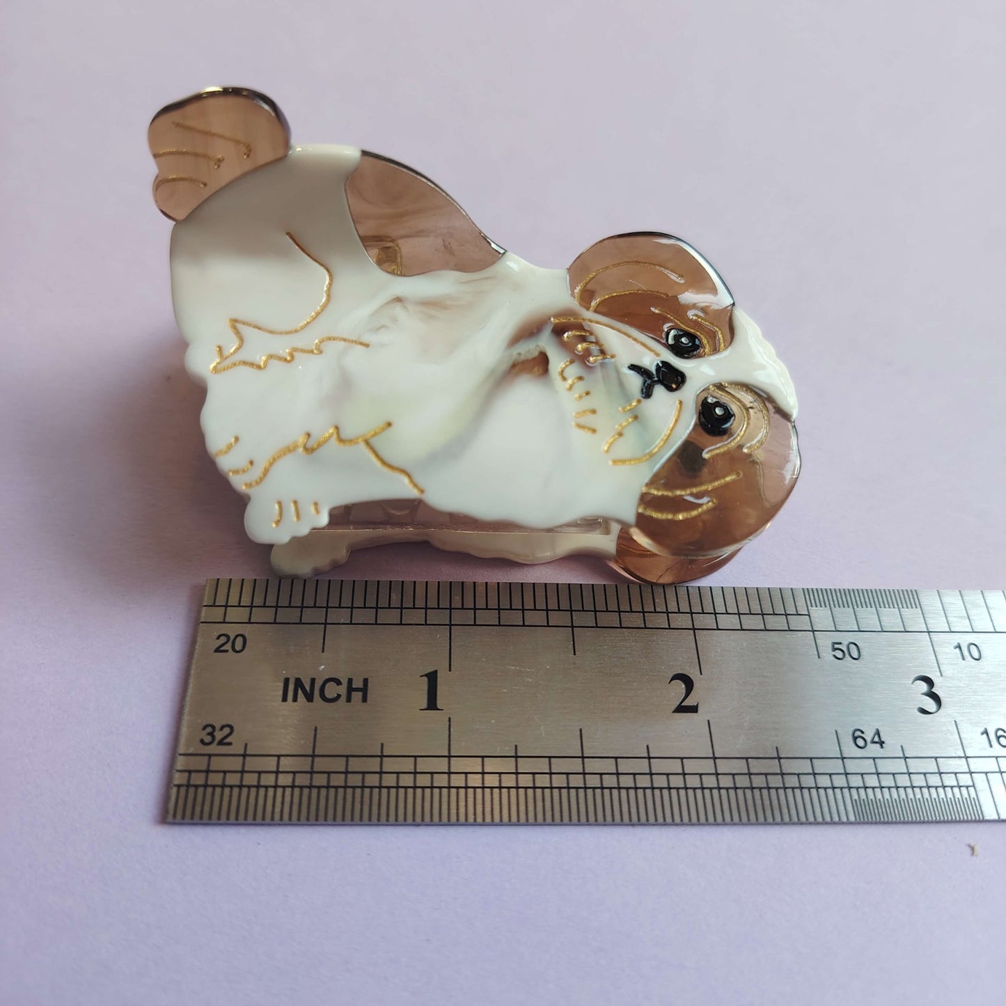 Medium Shih Tzu Hair Claw