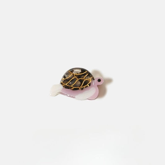 Mini Purple Turtle Hair Claw