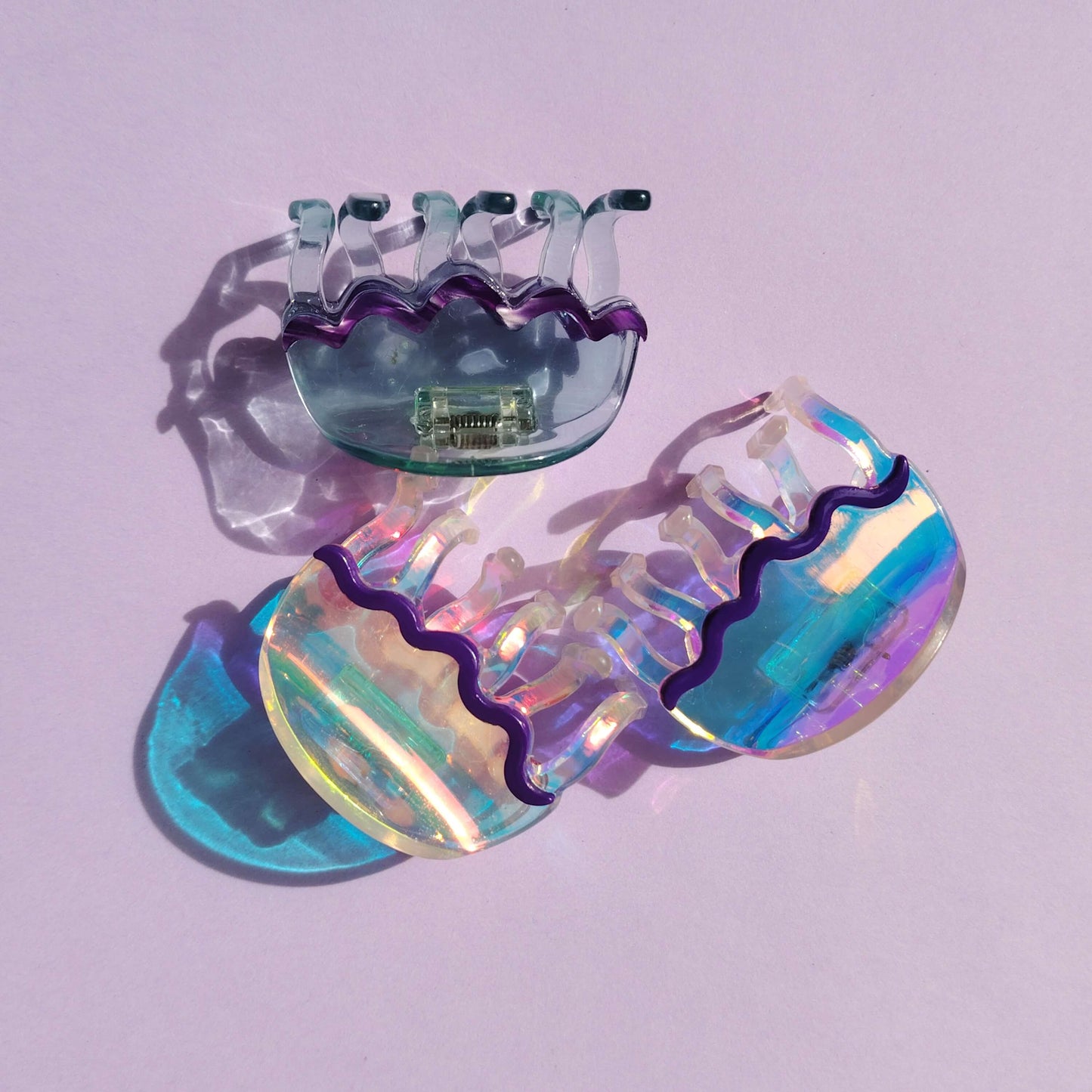 Laser Jellyfish Hair Clip