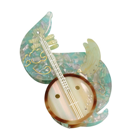 Ruan Musical Instrument Hair Claw Set