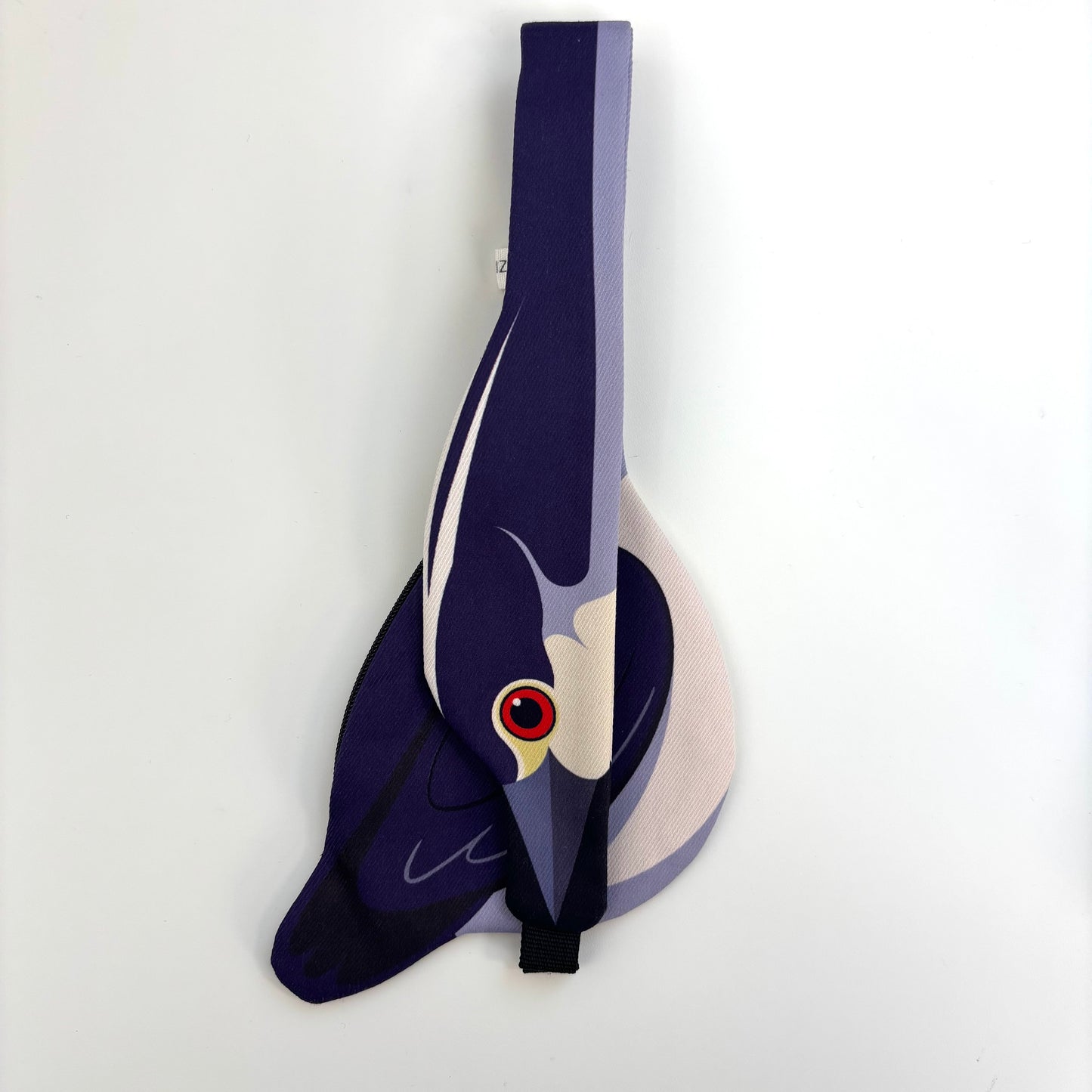 Illustrated Bird Wrist Strap & Card Holder