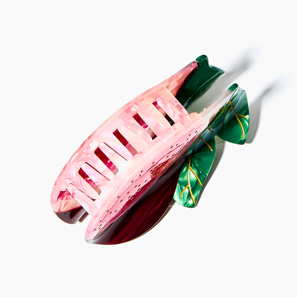 Large Fig Fruit Hair Claw