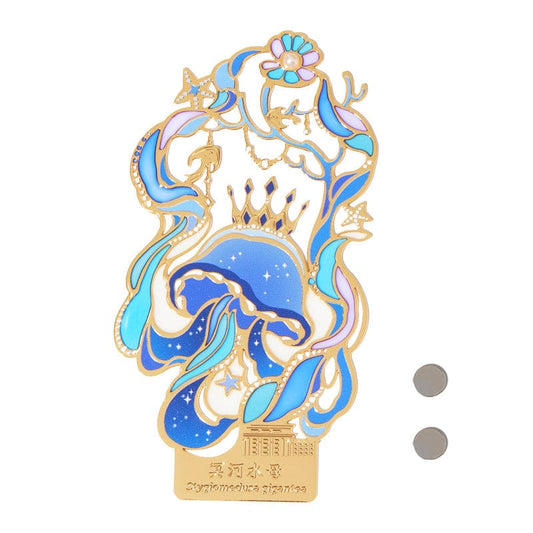Luminous Jellyfish Dual-Use Bookmark Magnet丨Lemonschunks × Natural History Museum of China