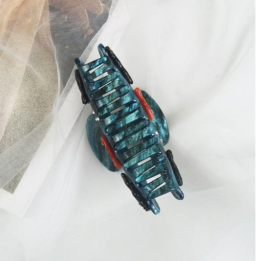 Large Sky Green Fish Tank Hair Claw丨Lemonschunks