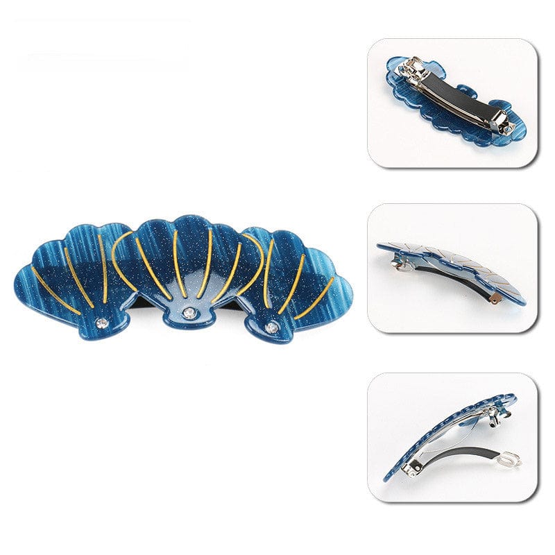 Jasper Seashell Hair Clip丨Lemonschunks