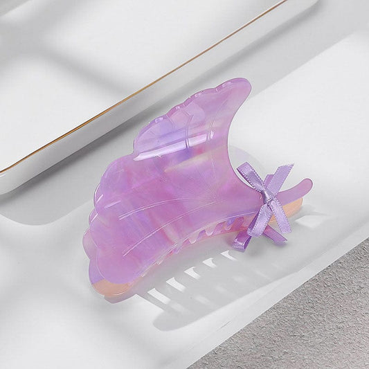 Medium Purple Bow Hairpin