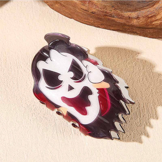 Small Scary face Hair Claw