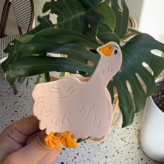 Medium Goose Hair Claw | Lemonschunks