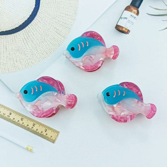 3Pcs Mini Colorful Fish Side Clip | Lemonschunks
