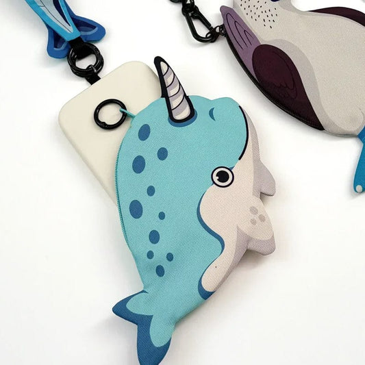 Cute Narwhal Card Case| Lemonschunks