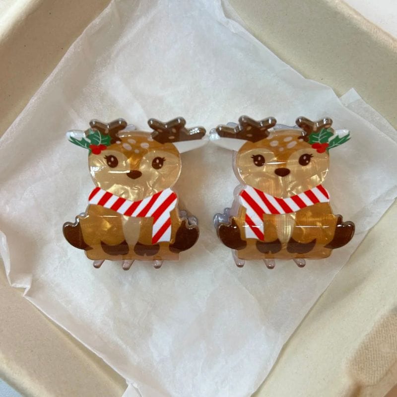 Small Reindeer Hair Claw