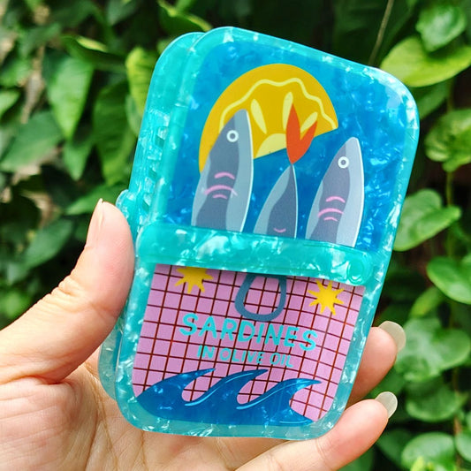 Pince à cheveux Vivid Orange Goldfish Ocean Series | NueShiny