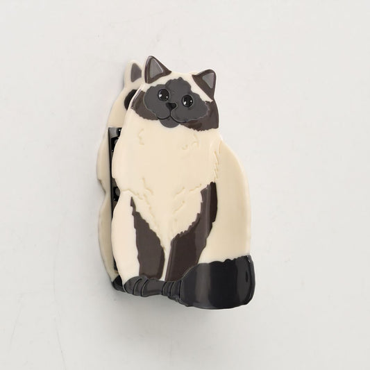 Medium Seal Point Ragdoll Cat Hair Claw