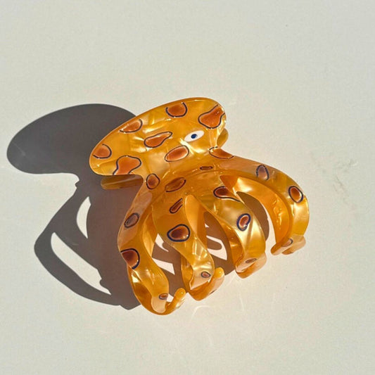 Pinces à cheveux géantes en forme de requin-baleine noir | NueShiny