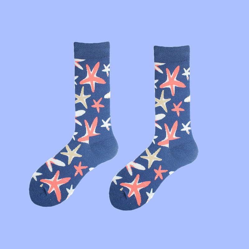 Chaussettes de la série Océan Étoile de mer