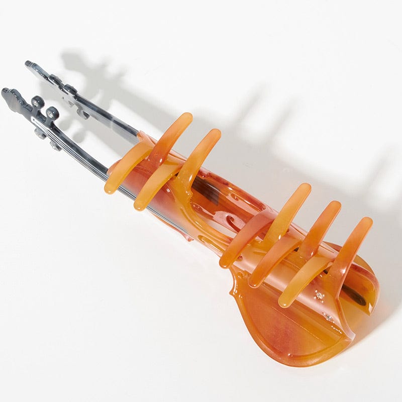 Large Sunset Violin Hair Claw丨Lemonschunks