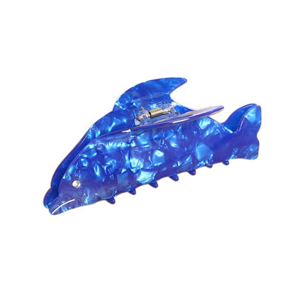 Large Blue Dolphin Hair Claw丨Lemonschunks
