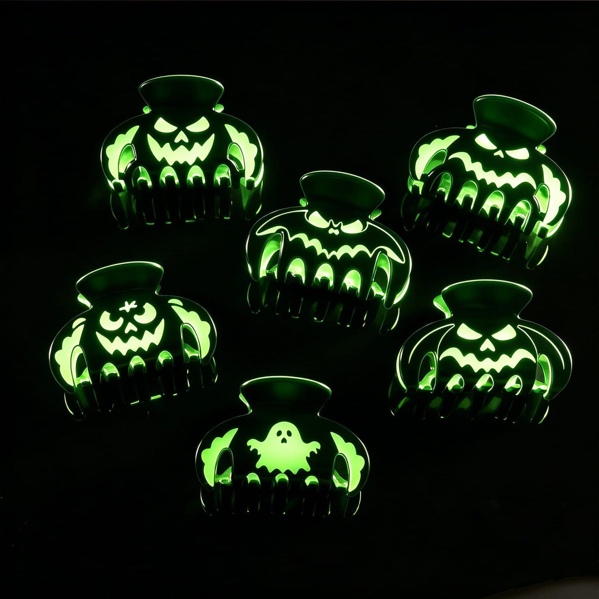 Medium Midnight Bat Hair Claw Lemonschunks