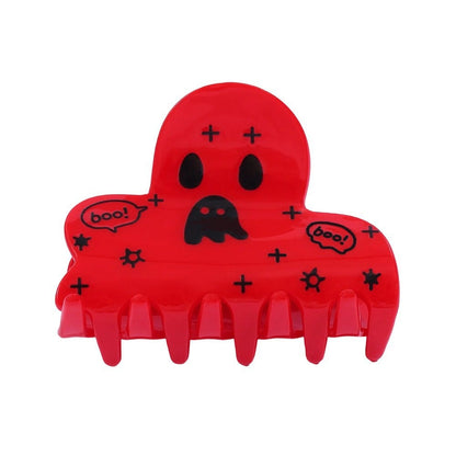 Small Red Cosmic Boo Hair Claw Lemonschunks