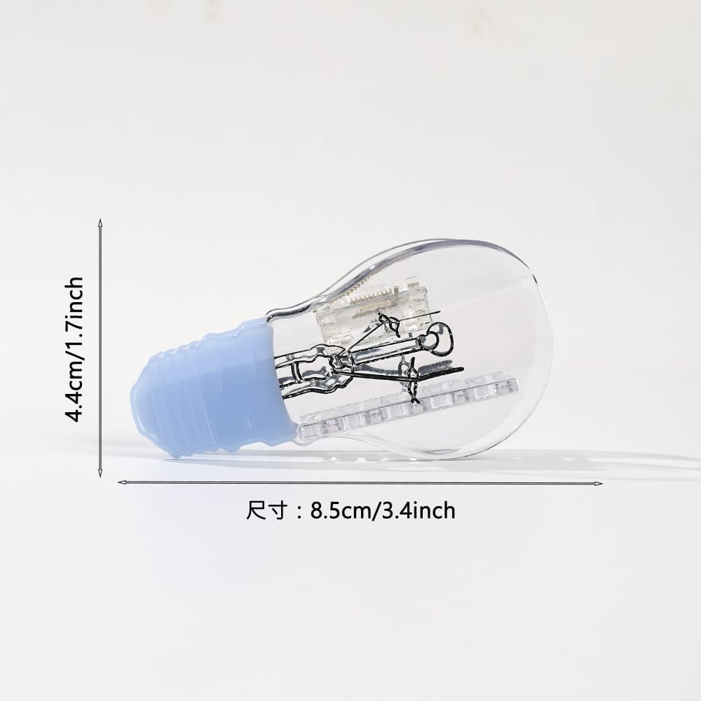 Medium Cartoon Light Bulb Hair Claw Clips丨Lemonschunks