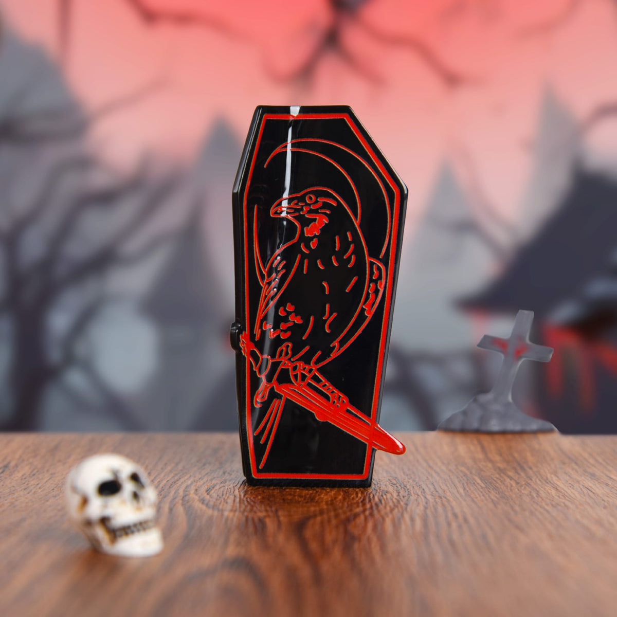 Medium Nevermore Raven Hair Claw Lemonschunks